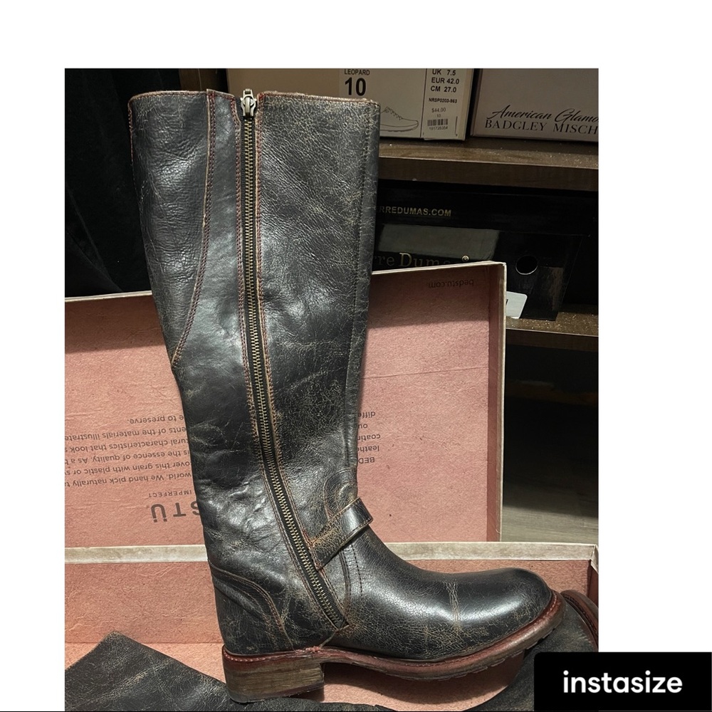 Bed Stu boots size 9.5 black lux